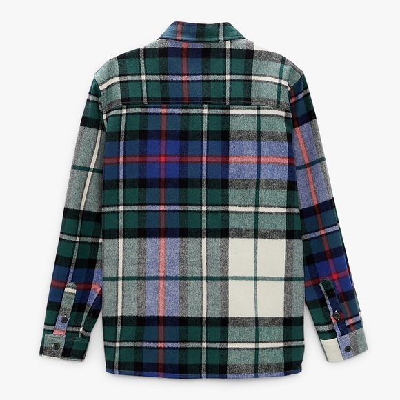 Zara Plaid Flannel Overshirt - Picture 7 of 16